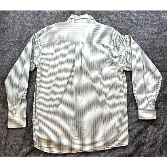 Cinch Shirt‎ Adult Large Retro Stripe Patterned Button Up - Picture 4 of 5